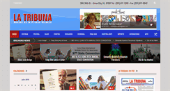 Desktop Screenshot of latribunanj.com